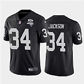 Nike Raiders 34 Bo Jackson Black 2020 Inaugural Season Vapor Untouchable Limited Jersey Dzhi,baseball caps,new era cap wholesale,wholesale hats